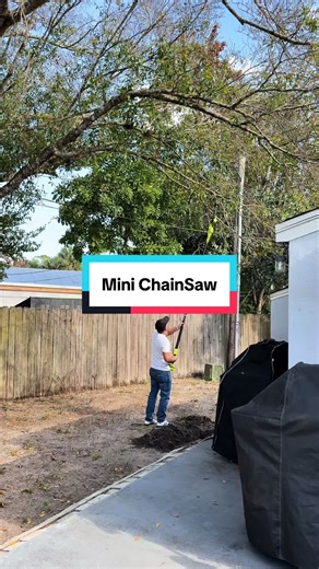 Discover the 2 in 1 Mini Chainsaw: Powerful and Versatile