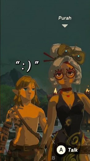 TOTK Mod That Changes Purah's Clothes.. What could go wrong! #shorts #tearsofthekingdom