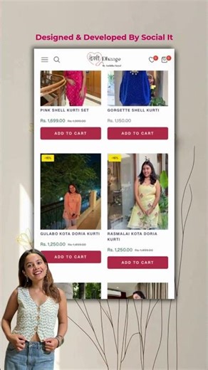 Shopify E-commerce website - Desi Dhaage