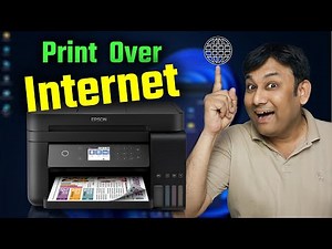 How to Print Documents Remotely Over the Internet 🔥Hindi ‪@TechnoBaazi‬