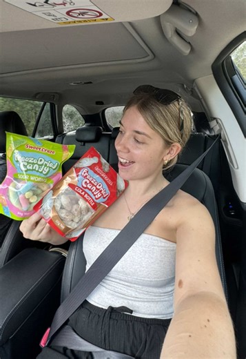 $3 freeze dried candy from Kmart?! #kmartfinds #kmart #candy #freezedriedcandy #afordable