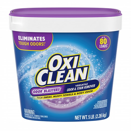 OxiClean Odor Blasters Versatile Odor and Laundry Stain Remover Powder, 5 lb