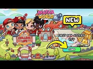 New update ✨Campus all secrets University🎓 and FIRST DAY JITTERS 🏫 | Avatar World