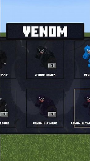 venom mod for minecraft
