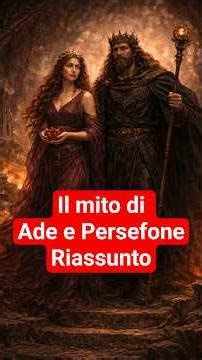 Il mito di Ade e Persefone - Riassunto e Significato