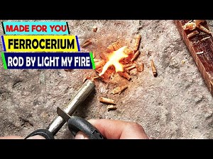 Light My Fire Ferro Rod Review: The Ultimate Bushcraft Fire Starter? (5400°F Sparks!)