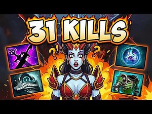 31 Kills QOP Dota 2 Mid Lane !! Best Queen Of Pain Dota 2 Gameplay Guide Build 7.41