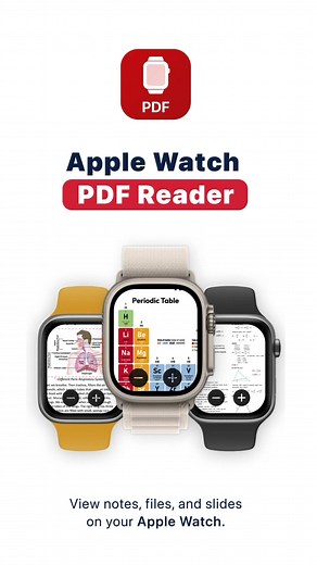 Cómo abrir archivos PDF en Apple Watch con WristDocs