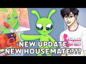 My Mpreg Cannibal Roommate is Back AND SO IS AN ALIEN?? - My Sweet! Housemate NEW ENDINGS UPDATE!
