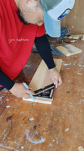 learn to make a rack for bar clamp tools #woodwork #woodworker #woodcraft #diy #carpenter #woodworking Bagian 4 | Iza Askana