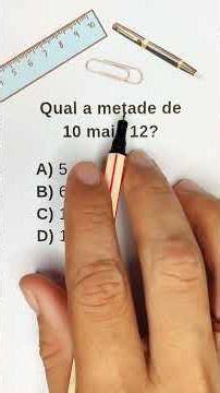 What is half of 10 plus 12? #mathematics #lesson #logicalreasoning