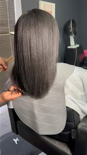 Relaxer Retouch 🎀 #houstonhairstylist