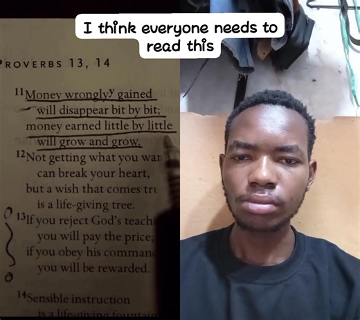 Proverbs 13,14, everyone needs to hear this | Karioki Bnx