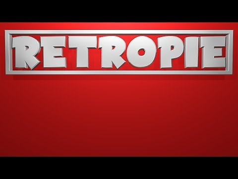 Retropie theme - Retrorama comic theme intro