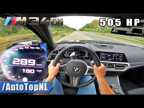 505HP BMW M340i xDrive Aulitzky *TOP SPEED* on AUTOBAHN [NO SPEED LIMIT] by AutoTopNL