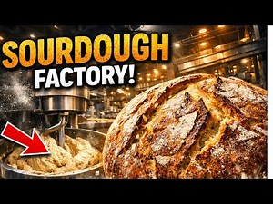 Industrial Sourdough Bread Making Process Explained