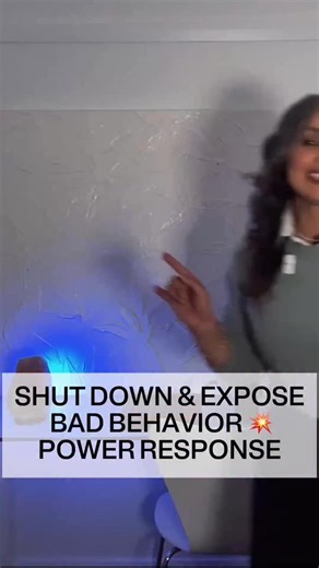 11K views · 318 reactions | Shut down and expose bad behavior every time using this method #arguements #argue #communicationskills #passiveaggressive #psychologytricks | Liz Rose | Facebook