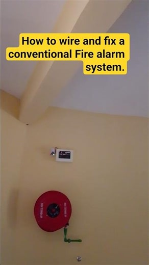 if you can't install a conventional Fire alarm system just subscribe and I will guide you through.