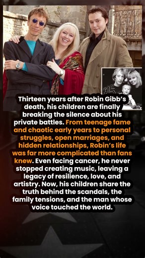 He Died 13 Years Ago, Now Robin Gibb’s Children Are Confirming The Rumors #shorts