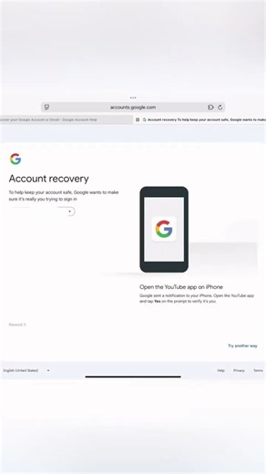 How to recover your Google account
