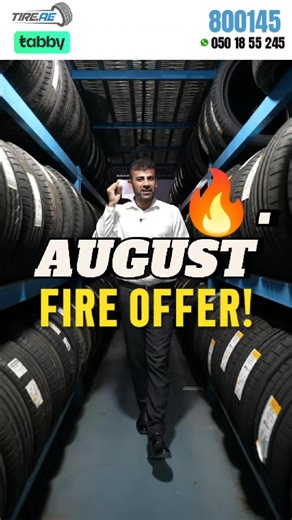 Exclusive August Tire Deals at Tire.ae