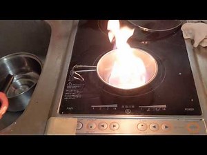 アセトンの燃えやすさを検証