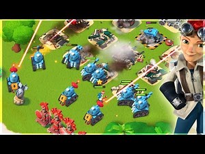 Boom Beach Lazortron MK 2 Strategy! Prototroop Scorcher and Tank Madness