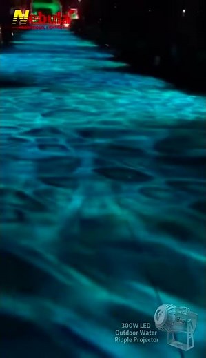 300w water wave ripple effect light