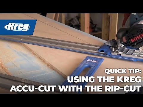 Quick Tip: How To Use The Accu-Cut Universal Sled With The Rip-Cut