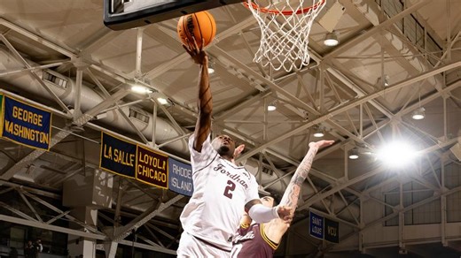 Men’s Basketball Outlasts Loyola Chicago - Fordham University Athletics
