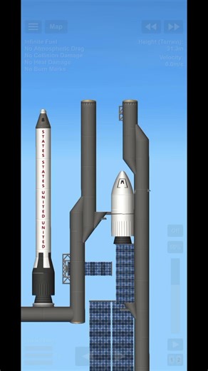 one of the most beautiful rocket launcher part 4 in 2026 #sfs#spaceflightsimulator#shortvideo#rocket