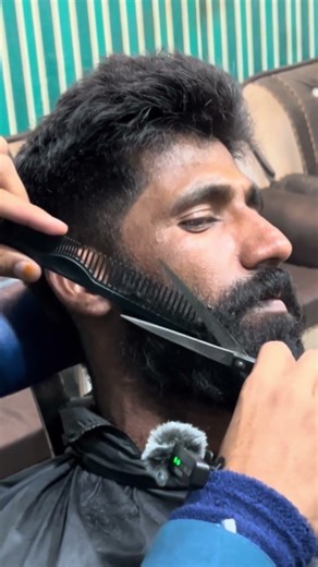 Satisfying ASMR Beard Transformation | Barber Beard Trim #beard