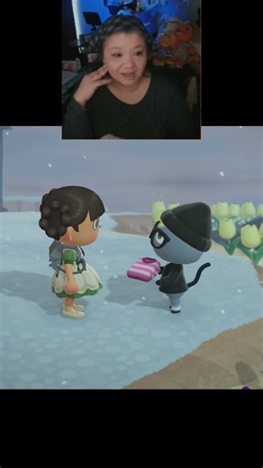 Surprise Gift: Raymond's New Look #shorts #newhorizons #acnh #animalcrossing