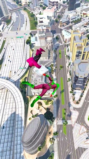 GTA V Funny Physics 😂 Hulk vs Spiderman Water Fails