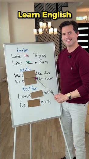 English Prepositions Made Easy (IN, ON, AT, TO, FOR)
