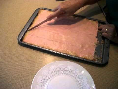 How To Cut Bar Cookies Into Diamond Shapes