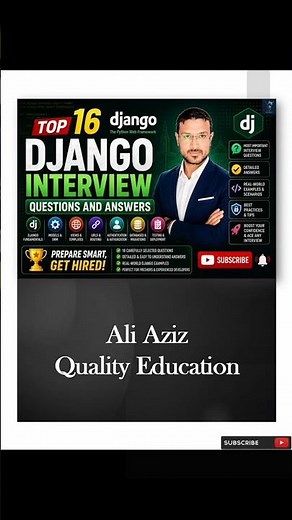 Django Interview Questions and Answers | Python Interview Tips