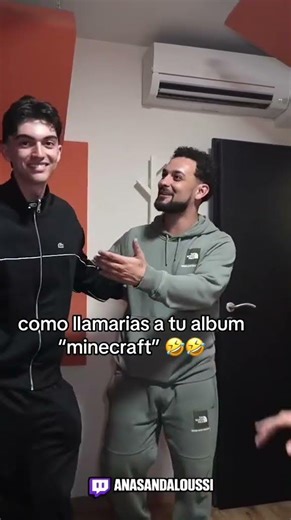 anas llamaria minecraft a su album 🤣 ‪@anasandaloussi10‬ #anasandaloussi #thepoing