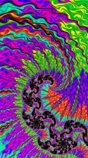 #fractal #shorts #animation Psychedelic Mandelbrot Descent: A Hyperspeed Trip Into Infinity