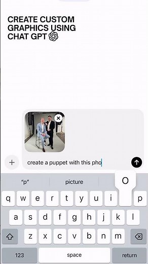 Convert Photos to Custom Graphics & Animations using ChatGPT (PuppetAI)