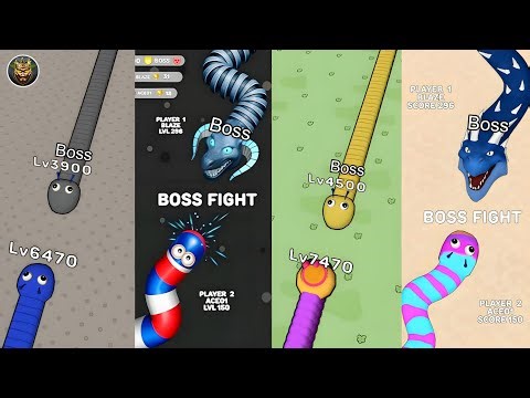Worms Clash: Max Level 7000 vs Mega Boss Fight 🔥 | Epic Worm Battle Gameplay