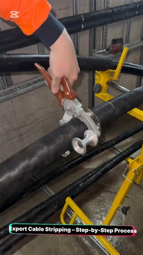 15K views · 111 reactions | Expert Cable Stripping – Step-by-Step Process #Facebook #viralvideochallenge #ContentMonetization #knowledge @topfans | Electrical Transmission line | Facebook