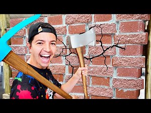 Extreme MINECRAFT 100 Layers Challenge! *Dirt vs Cobblestone*