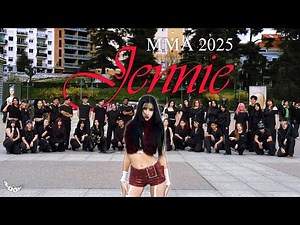 [KPOP IN PUBLIC | 35 DANCERS] JENNIE MMA 2025 FULL STAGE | Dance Cover by TWO SECRETS