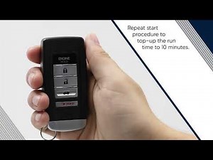 Using your remote engine system and keyless access system