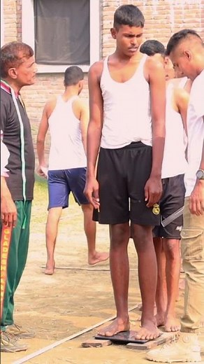 Army medical examination is going on