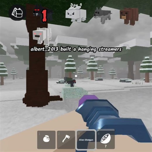 SUPER RAY GUN TEST IN 99 NIGHT'S IN THE FOREST