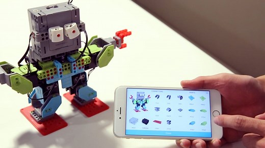 Dance, Jimu Robot, dance! (And teach me coding)