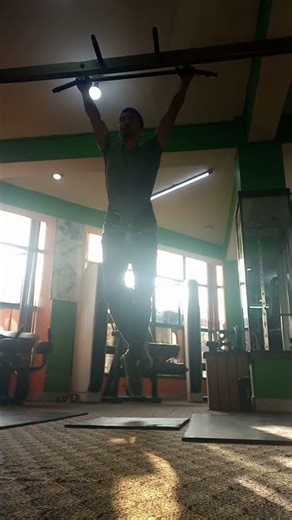 Weighted pull-ups #gym #workout #fitness