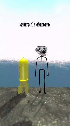 Garry's Mod Nuke Memes: Step 1 Dance Troll Face Bailando